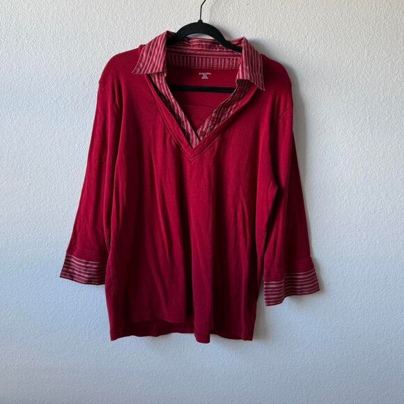 Vintage collared top - Picture 1 of 7